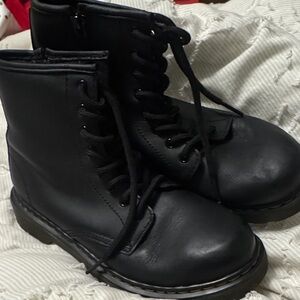Dr. Martens Black Leather Boots